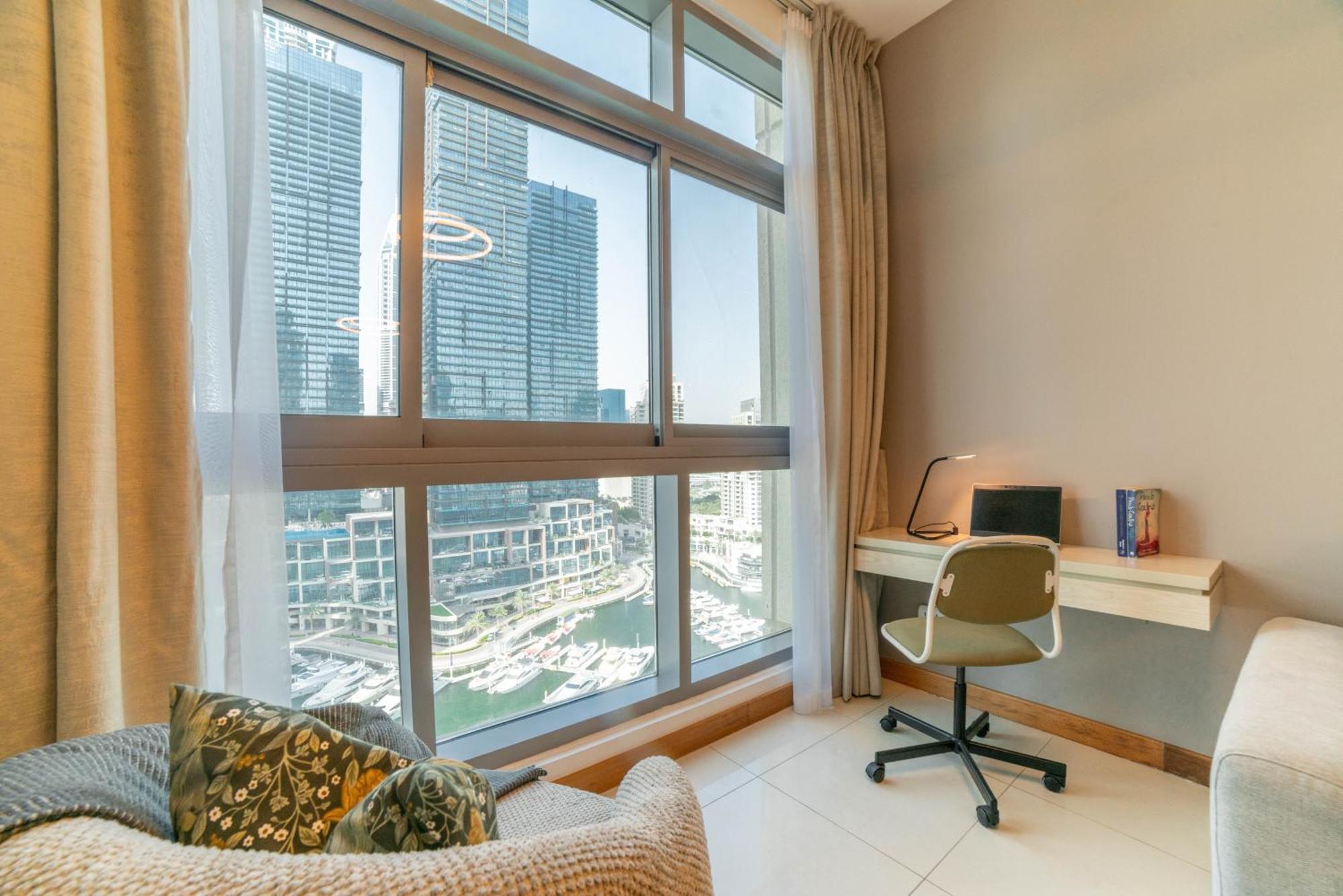 דובאי Vacay Lettings - Iris Blue Spectacular Marina View Apartment מראה חיצוני תמונה