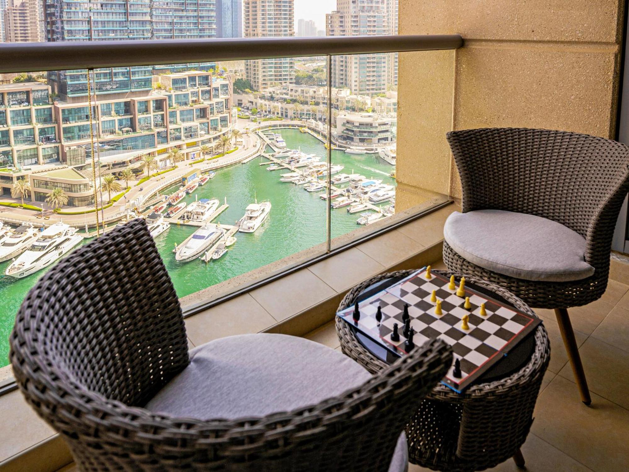דובאי Vacay Lettings - Iris Blue Spectacular Marina View Apartment מראה חיצוני תמונה